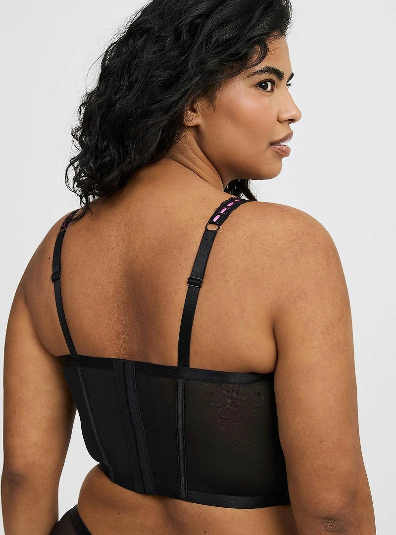 Nova Ribbon Slot Bustier
