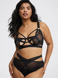 Strappy High-Rise Tanga Panty