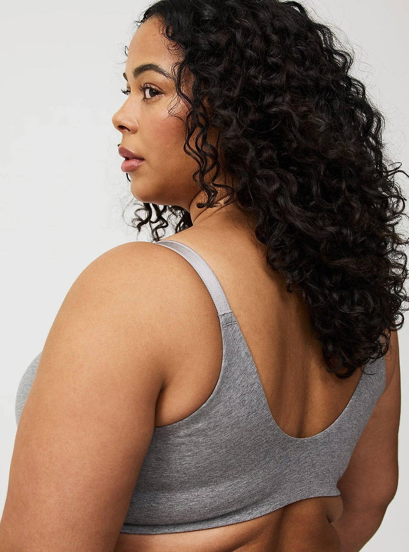 Perfect T-Shirt Push-Up Front-Close Cotton Bra