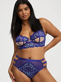 Aphrodite Lace Cutout Underwire Bra