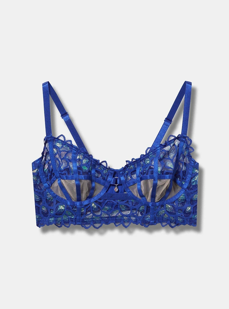 Aphrodite Lace Cutout Underwire Bra