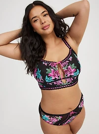 Nova Ribbon Slot Wire-Free Bralette