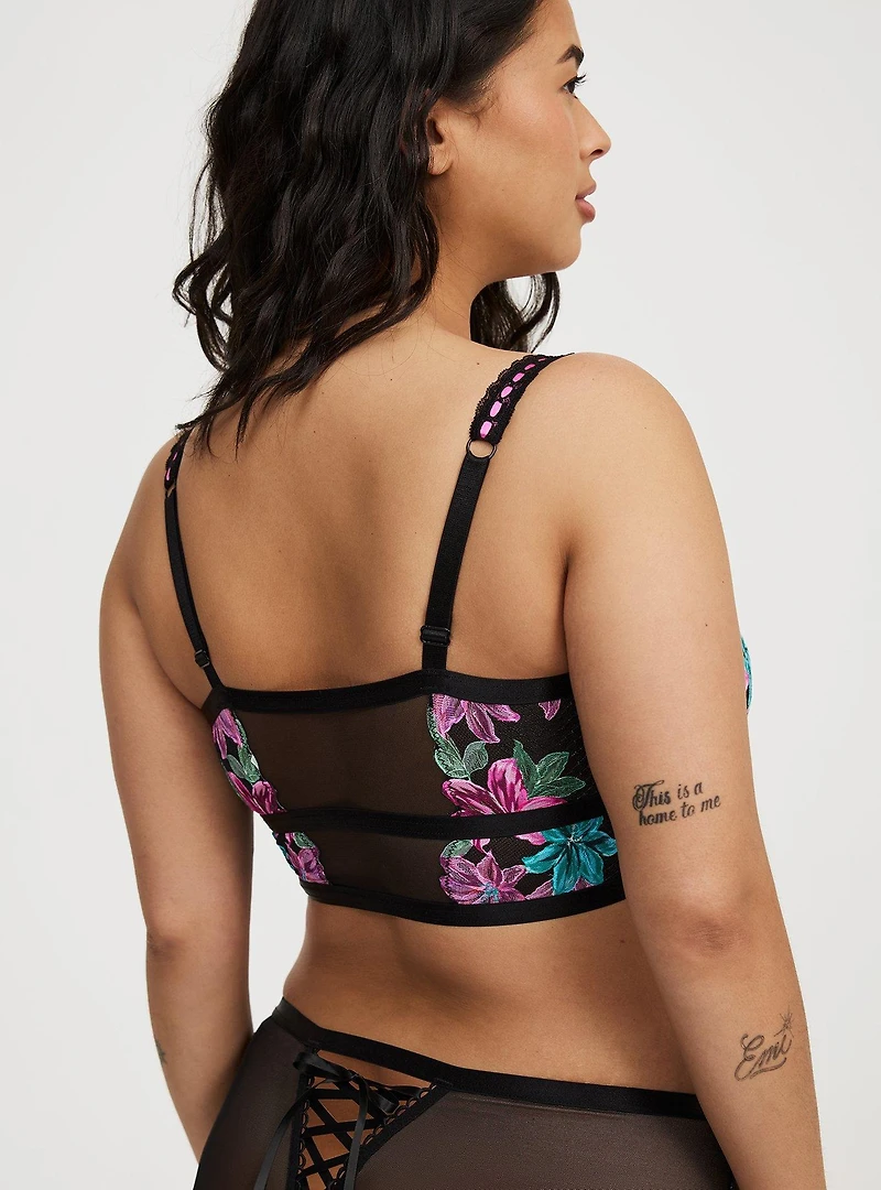 Nova Ribbon Slot Mid-Rise Cheeky Panty