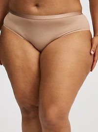 Mid-Rise Second Skin Hipster Panty