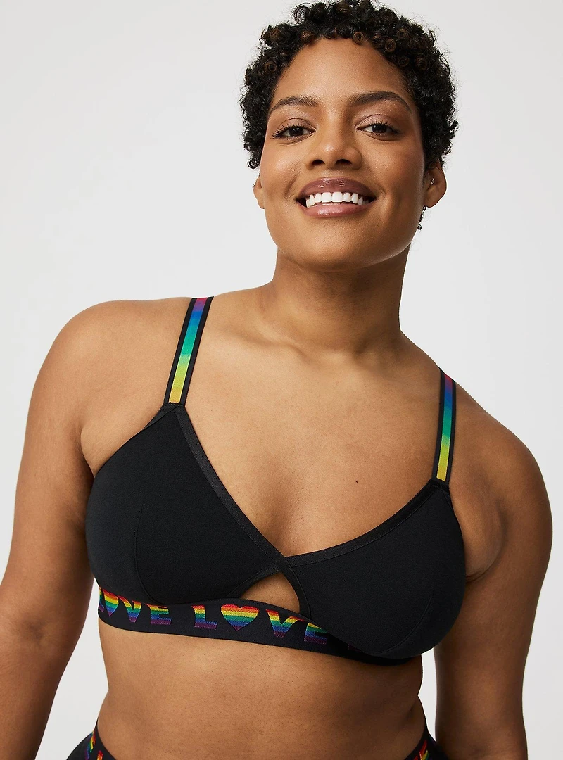 Triangle Cut-Out Bralette