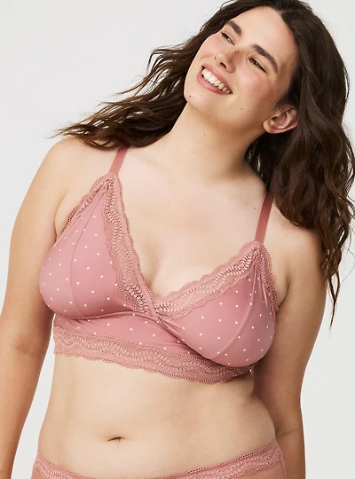 Lightly Lined Triangle Bralette