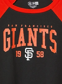 MLB San Francisco Giants Cotton Varsity Ringer Tee