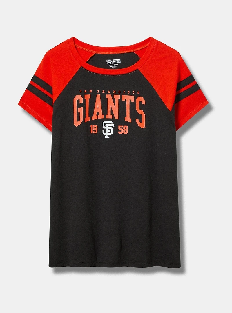 MLB San Francisco Giants Cotton Varsity Ringer Tee