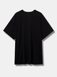 Schitt's Creek Oversized Cotton Crew Tunic Tee