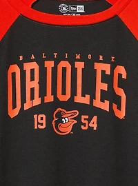 MLB Baltimore Orioles Cotton Varsity Ringer Tee