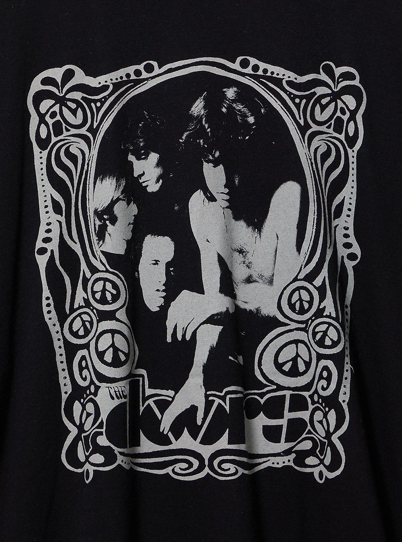 The Doors Oversized Fit Crew Tee