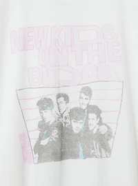 New Kids On The Block Relaxed Cotton Crew Tee