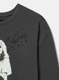 Blondie Cozy Fleece Classic Embroidered Sweatshirt