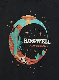 Roswell Classic Cozy Fleece Raglan Sweatshirt