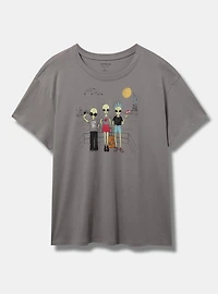 Alien Tourist Relaxed Heritage Jersey Crew Tee