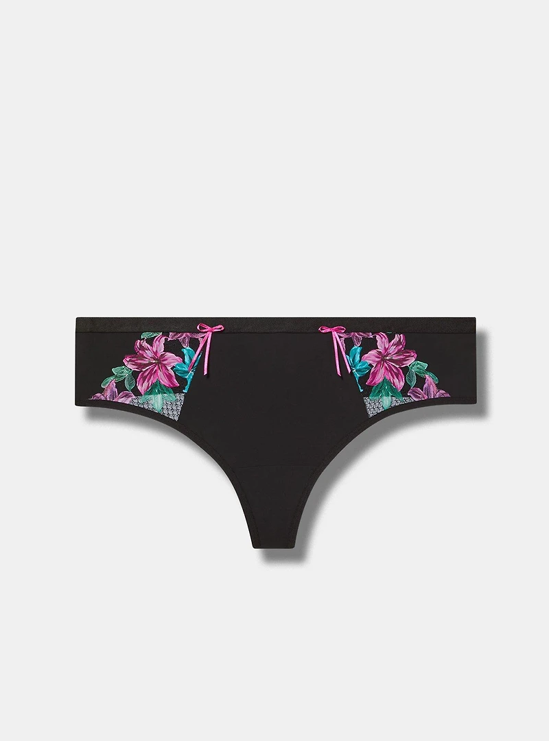 Mid-Rise Nova Lace Thong Panty