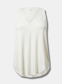 Lace Inset Swing Tank