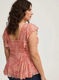Sweetheart Fit & Flare Top