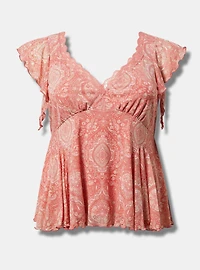 Sweetheart Fit & Flare Top