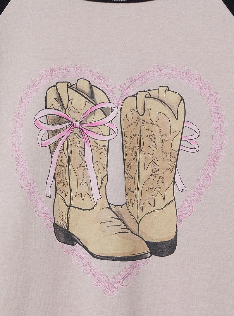 Ribbon Boots Classic Heritage Jersey Tee