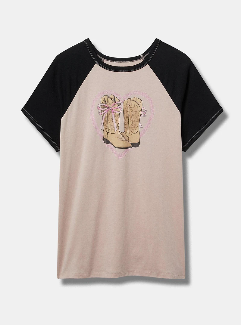 Ribbon Boots Classic Heritage Jersey Tee