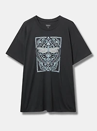 Dragonfly Oversized Heritage Jersey Crew Tunic Tee