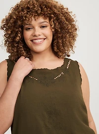 Embroidered Tank