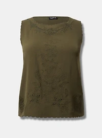 Embroidered Tank