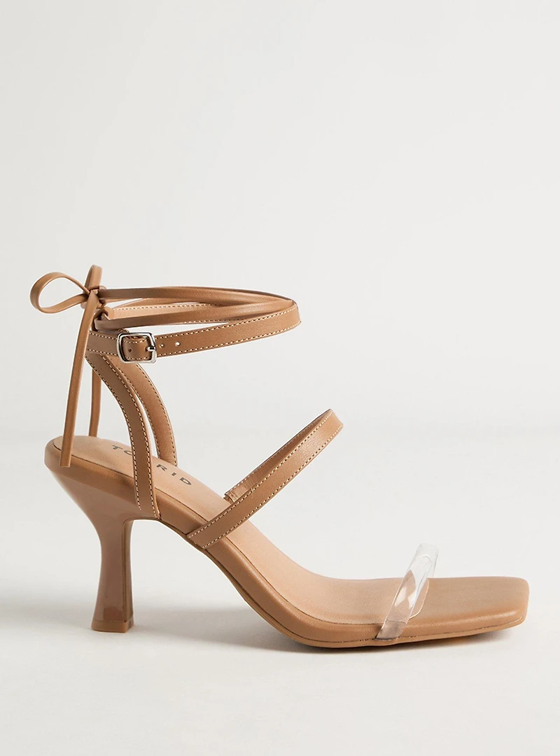 Wrap Heel Strappy Sandal (WW)