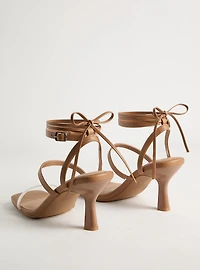 Wrap Heel Strappy Sandal (WW)