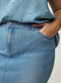 Denim Mini Skirt