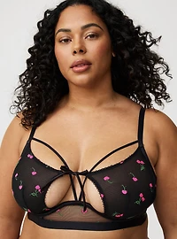 Cherry Lace Underwire Bra