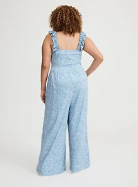 Ruffle Strap Jumpsuit