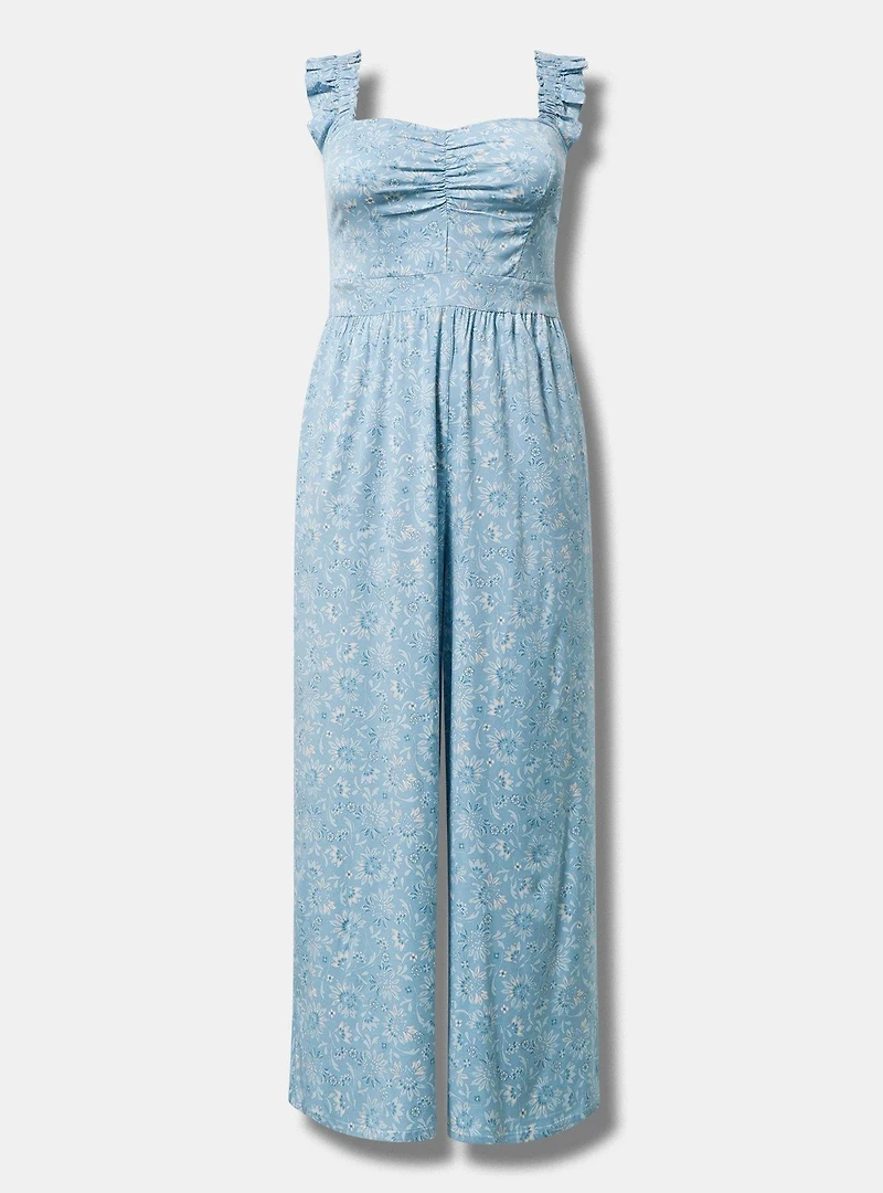 Ruffle Strap Jumpsuit