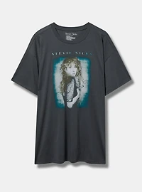 Stevie Nicks Oversized Cotton Crew Tunic Tee