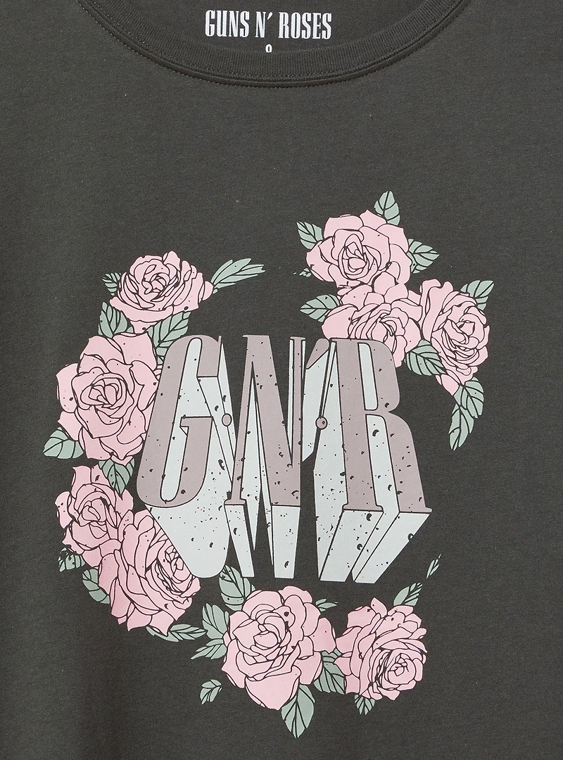 Guns & Roses Classic Cotton Crew Tee
