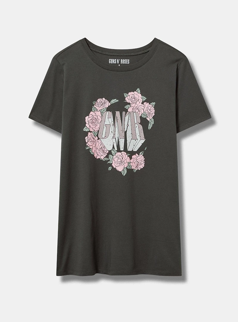 Guns & Roses Classic Cotton Crew Tee