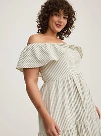 Tiered Midi Dress