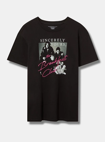 The Breakfast Club Relaxed Cotton Embroidered Tee