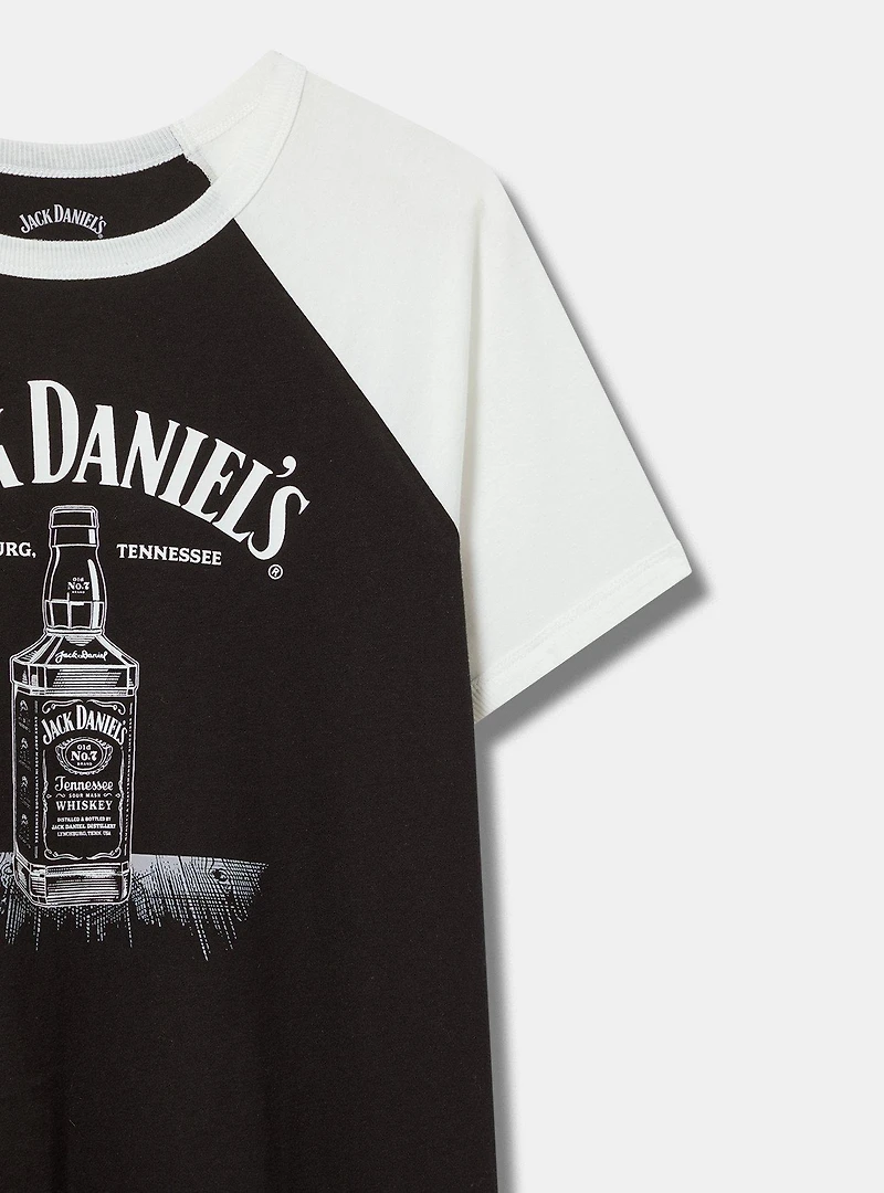 Jack Daniels Cotton Raglan Tee