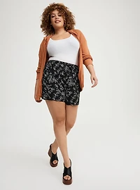 Open Hooded Cardigan