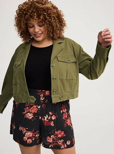 Twill Safari Jacket