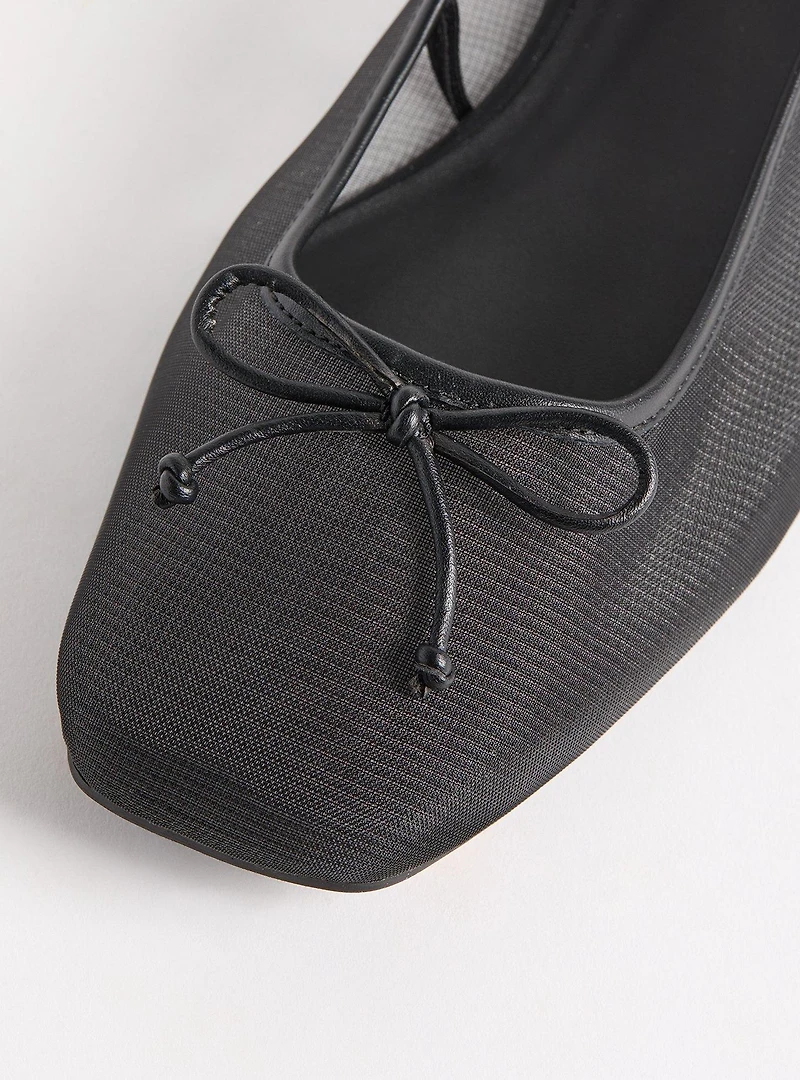 Mesh Ballet Flat (WW)
