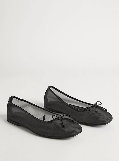 Mesh Ballet Flat (WW)