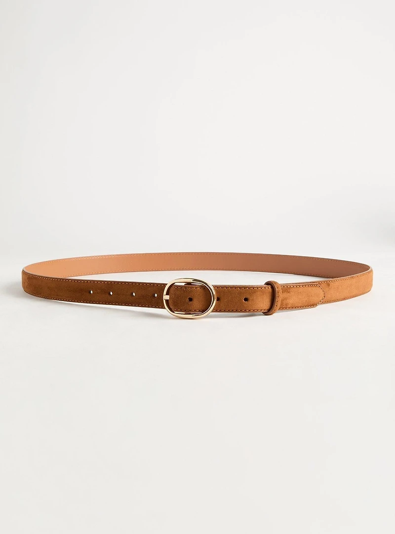 2-Pack Faux Suede Belt