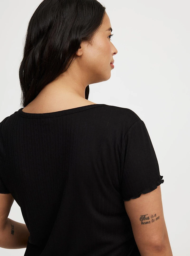 Button-Up Tee