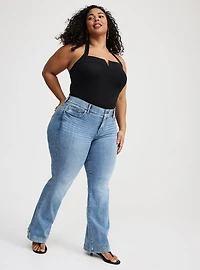Foxy Square Neck Halter Top