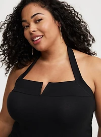 Foxy Square Neck Halter Top