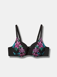 XO Plunge Push-Up Nova Lace Bra