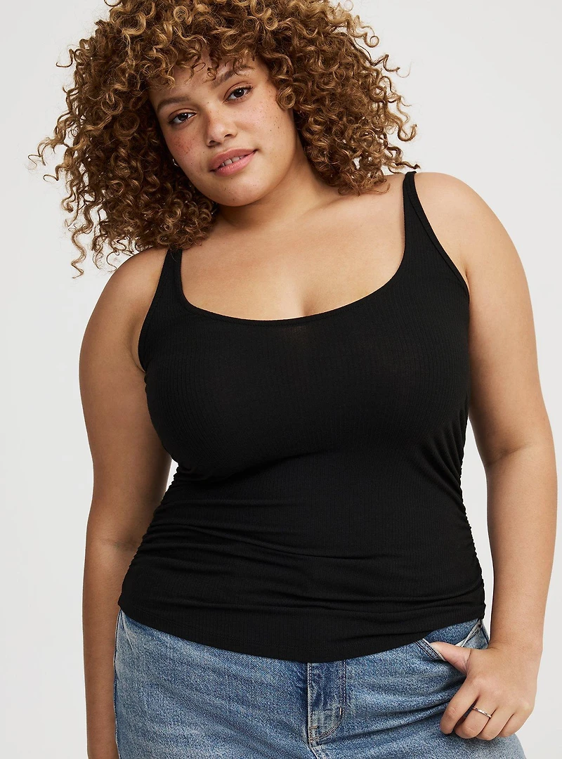 Side Ruched Tank